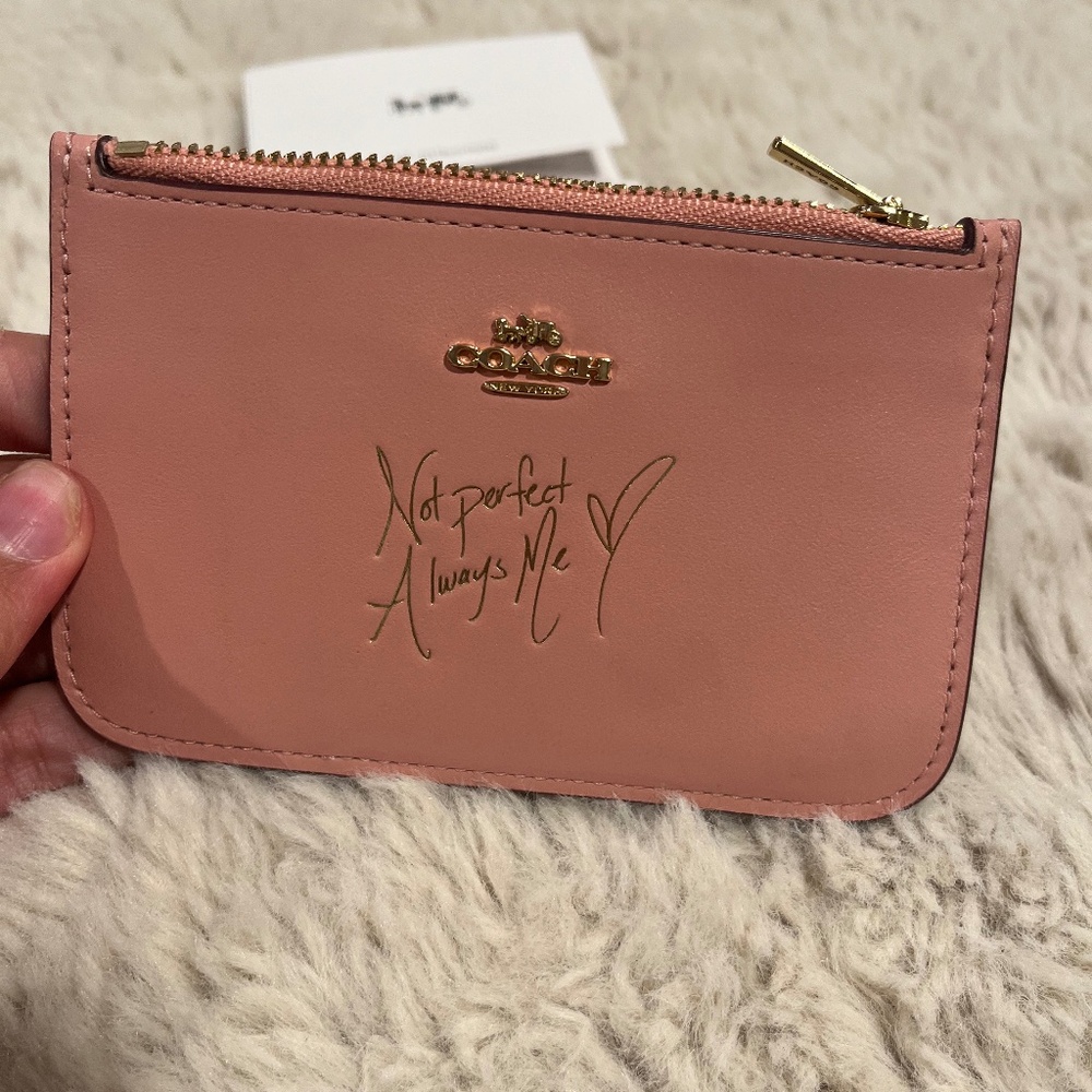 Selena Gomez x Coach Card Holder NWT